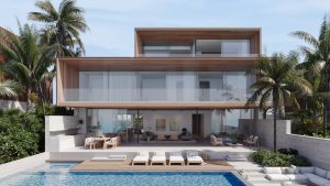 ©South Bank | Nivå 1-5 | Rear View with optional third floor