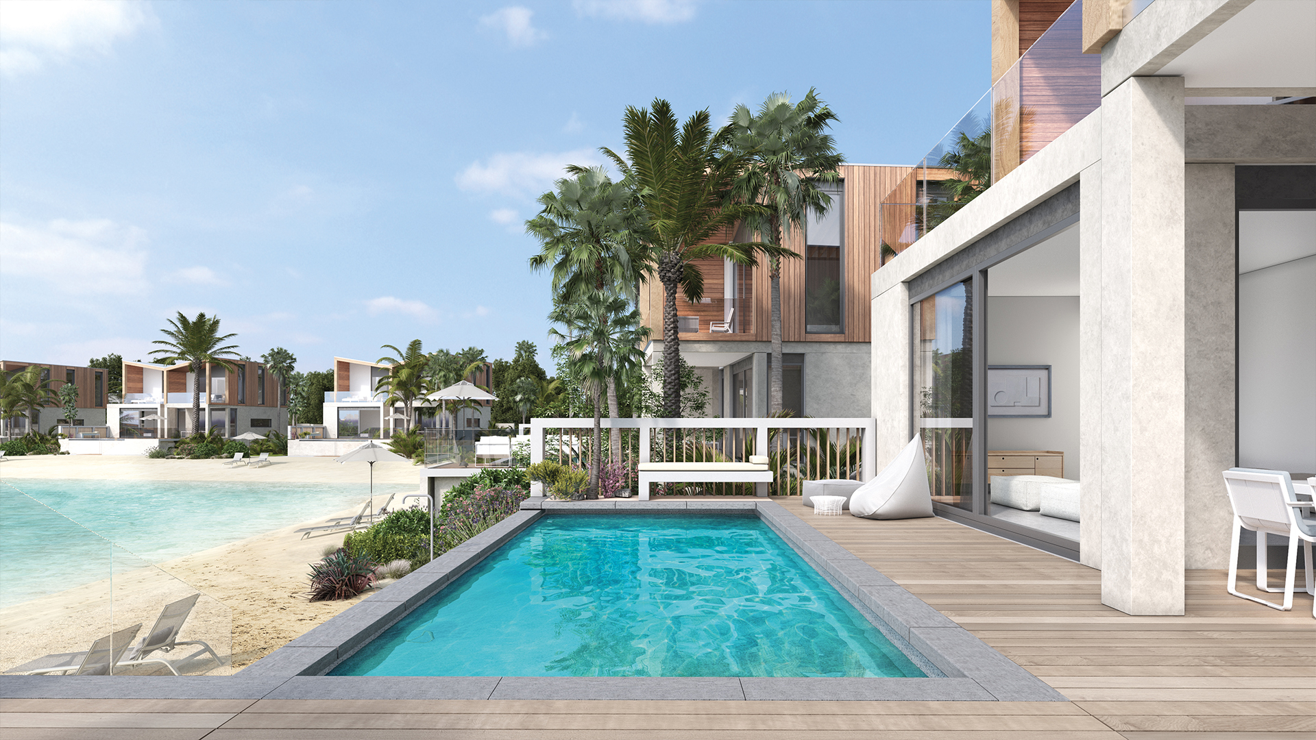 ©South Bank | Residences | Lagoon Villa | Exterior View