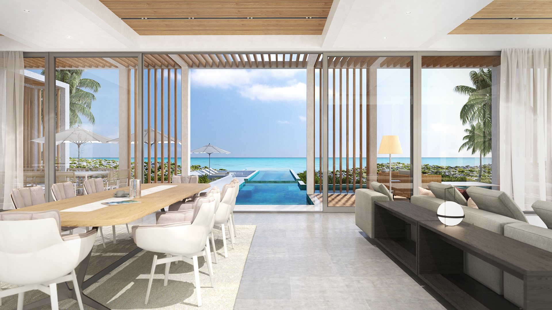 ©South Bank | Residences | Banks Villa | Ocean View from Banks Villa