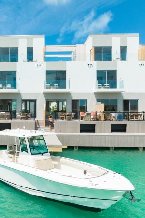 ©South Bank | Residences | Boathouses | Exterior View of Private Docks