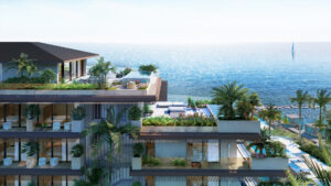 ©South Bank | The Arc | Overlooking the Sky Villas and Caicos Bank