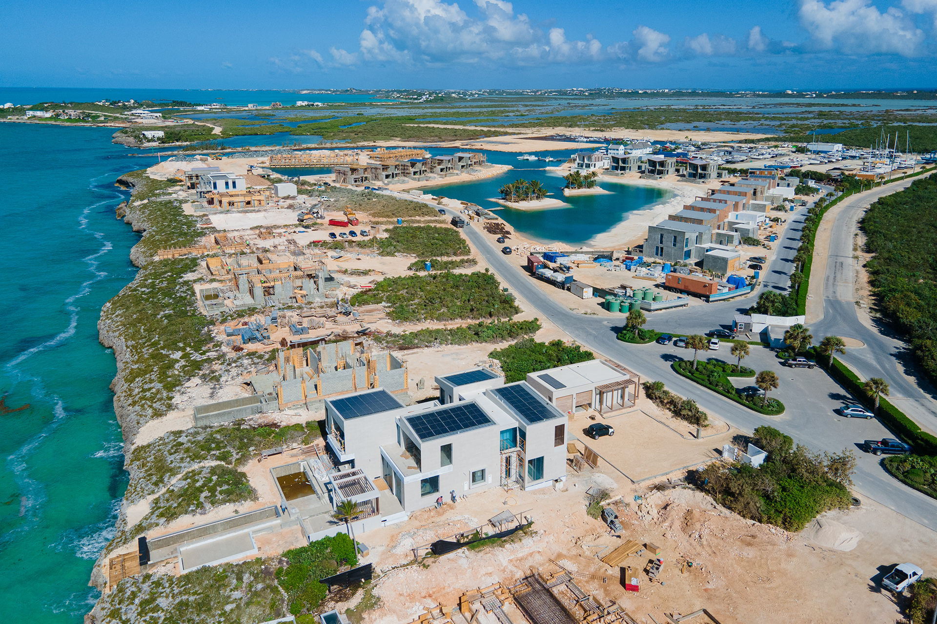 ©South Bank | Construction | Aerial View of The Ocean Estate