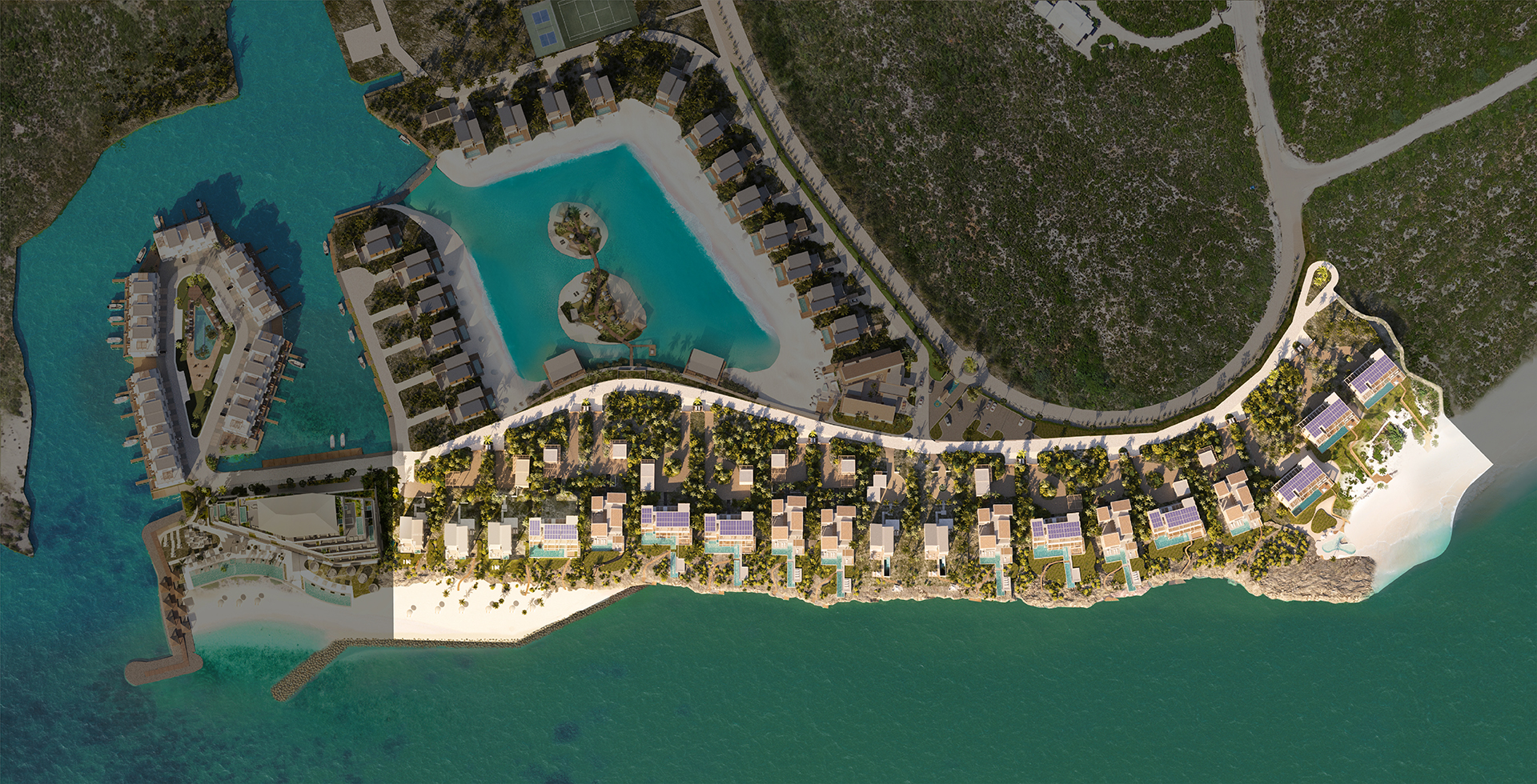 ©South Bank | Masterplan | Highlighting The Ocean Estate Neighborhood