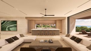 Seamless Indoor Outdoor Living | Beach Villa | South Bank | Turks and Caicos