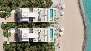 Beach Villa Aerial | South Bank | Turks and Caicos