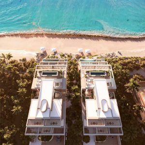 Beach Villa Aerial | South Bank | Turks and Caicos